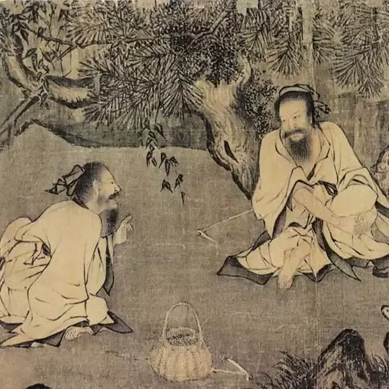 中国名画李唐的《采薇图》鉴赏：宋代历史故事画数量较多